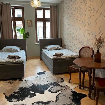 Ferienwohnung In Der Naehe Leipziger Zentrum Esterno foto