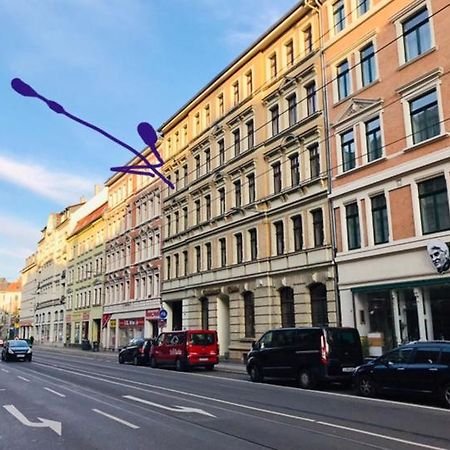 Ferienwohnung In Der Naehe Leipziger Zentrum Esterno foto