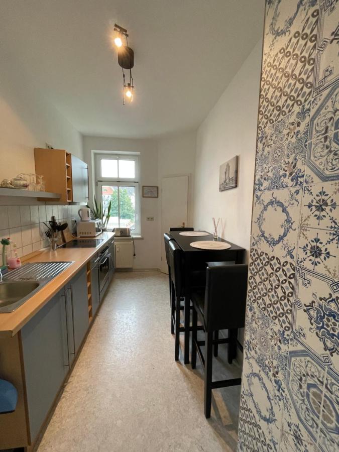 Ferienwohnung In Der Naehe Leipziger Zentrum Esterno foto