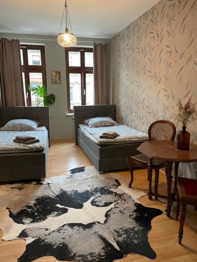 Ferienwohnung In Der Naehe Leipziger Zentrum Esterno foto