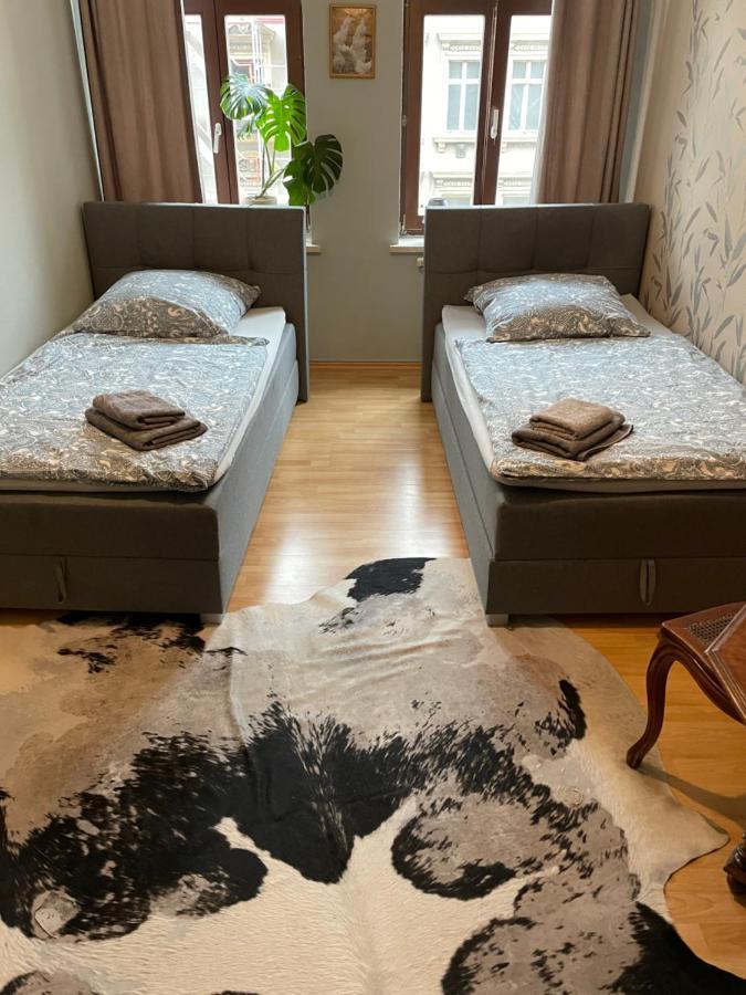 Ferienwohnung In Der Naehe Leipziger Zentrum Esterno foto