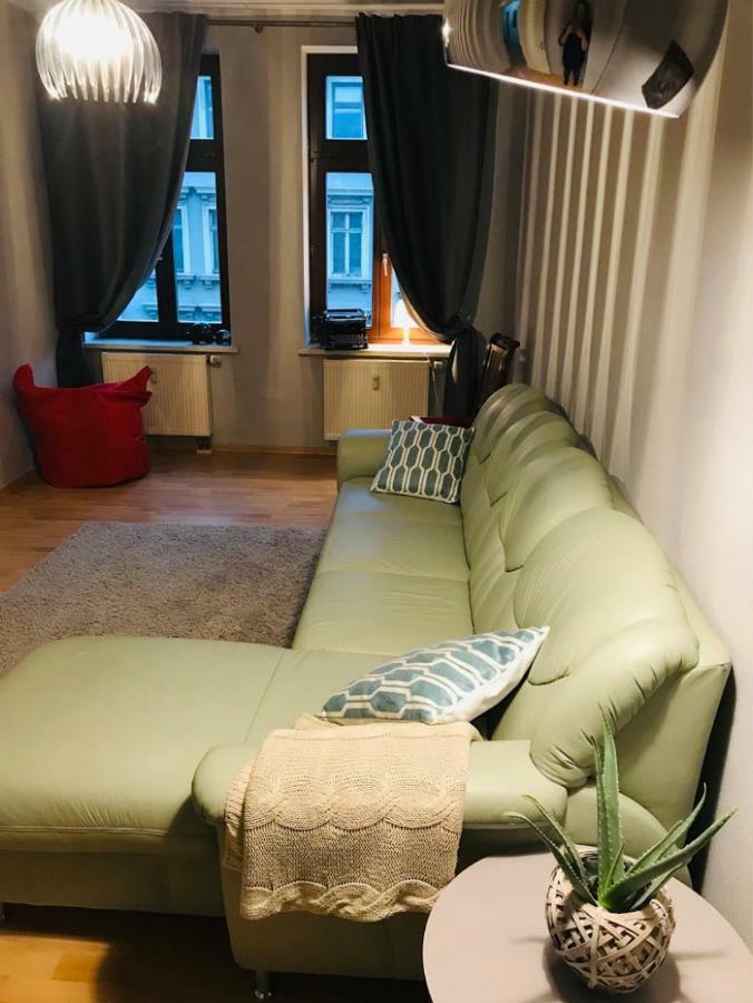 Ferienwohnung In Der Naehe Leipziger Zentrum Esterno foto